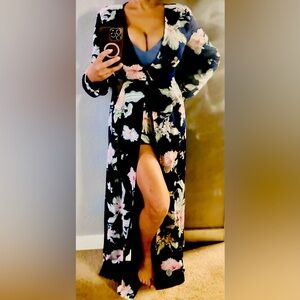 Gorgeous blue romper like new